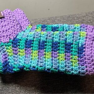 Crochet Socks are super comfortable and warm.